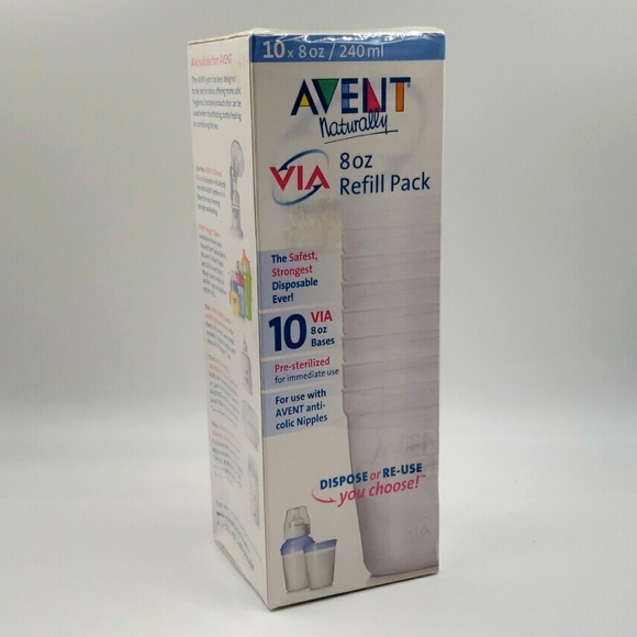 AVENT 10x 8 oz Refill Pack - Picture 1 of 4